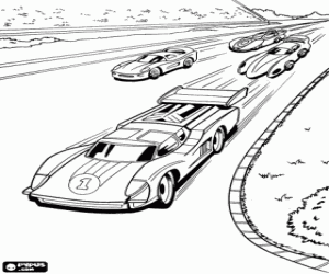 Desenhos de Ferrari para Colorir: Carros para Imprimir e